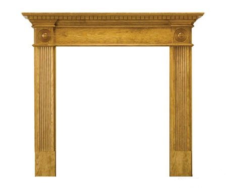 Stovax Small Georgian Wood Mantel, 